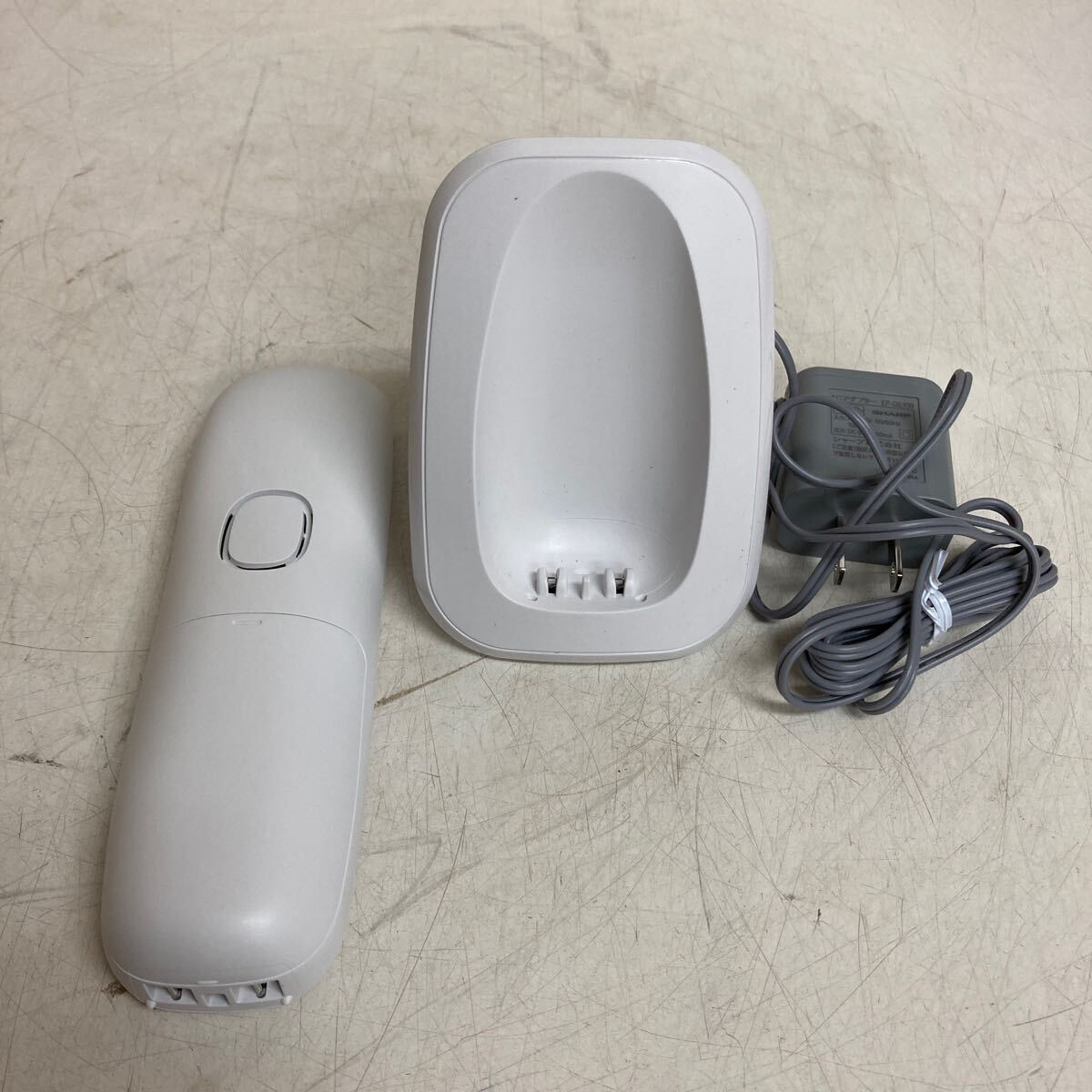 L038 SHARP JD-G32CL digital cordless telephone machine operation not yet verification present condition goods 