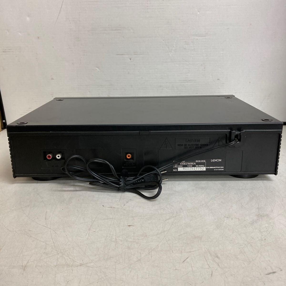 L059 DENON/ Denon DCD-810 CD player / electrification OK operation not yet verification junk 