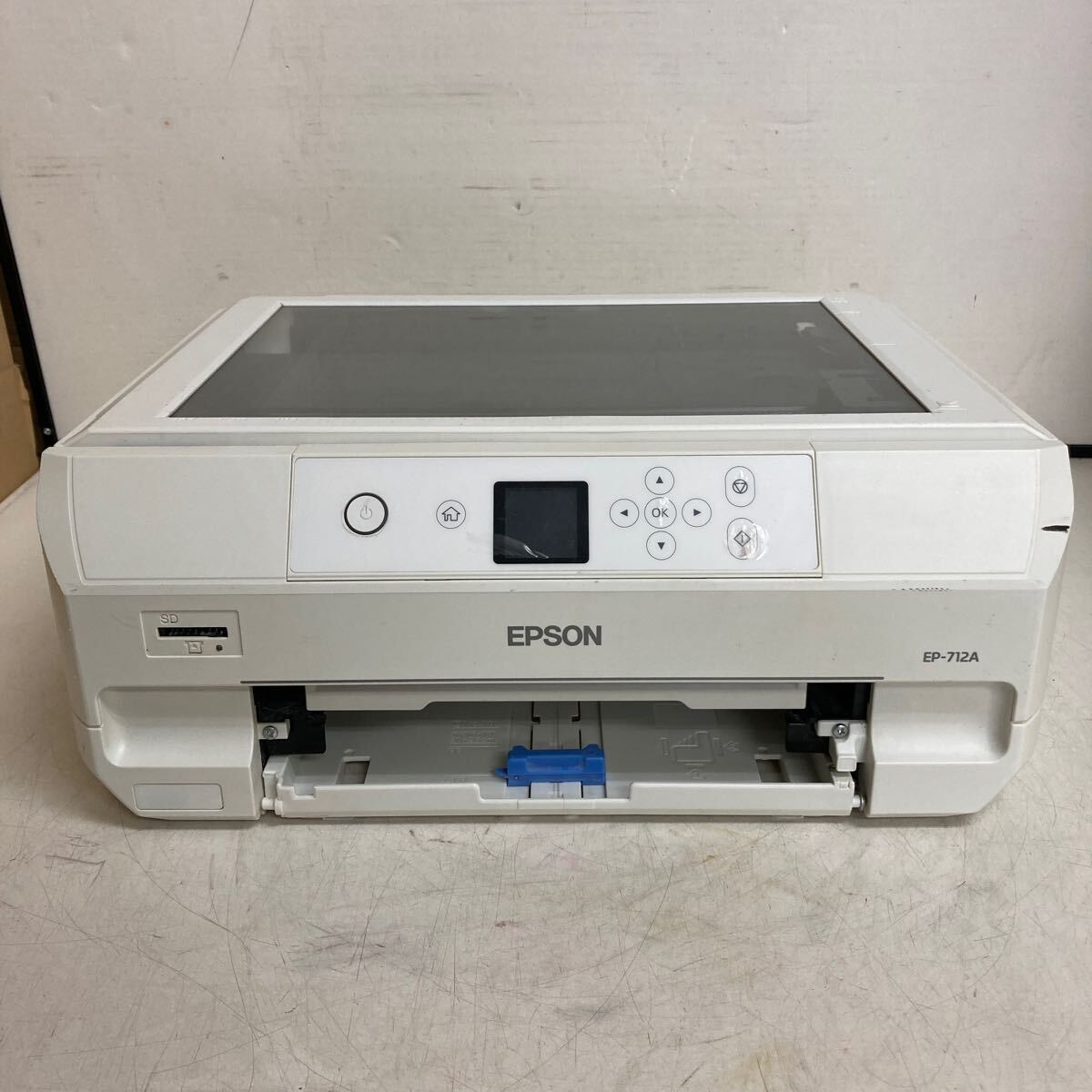 L071 EPSON EP-813A/EP-712A(2台) インクジェットプリンター 3台まとめて/本体のみ 動作未確認 欠品あり ジャンク品_画像8