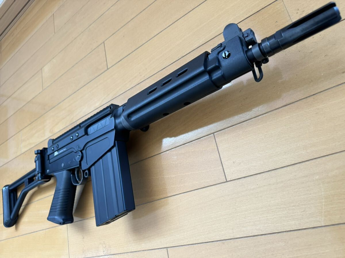  классика  ... пр-во   электрический  пистолет   　FN FAL PARA （SA58... запас  ）　２ штука  ... custom 　 сталь   вспышка ... установка  