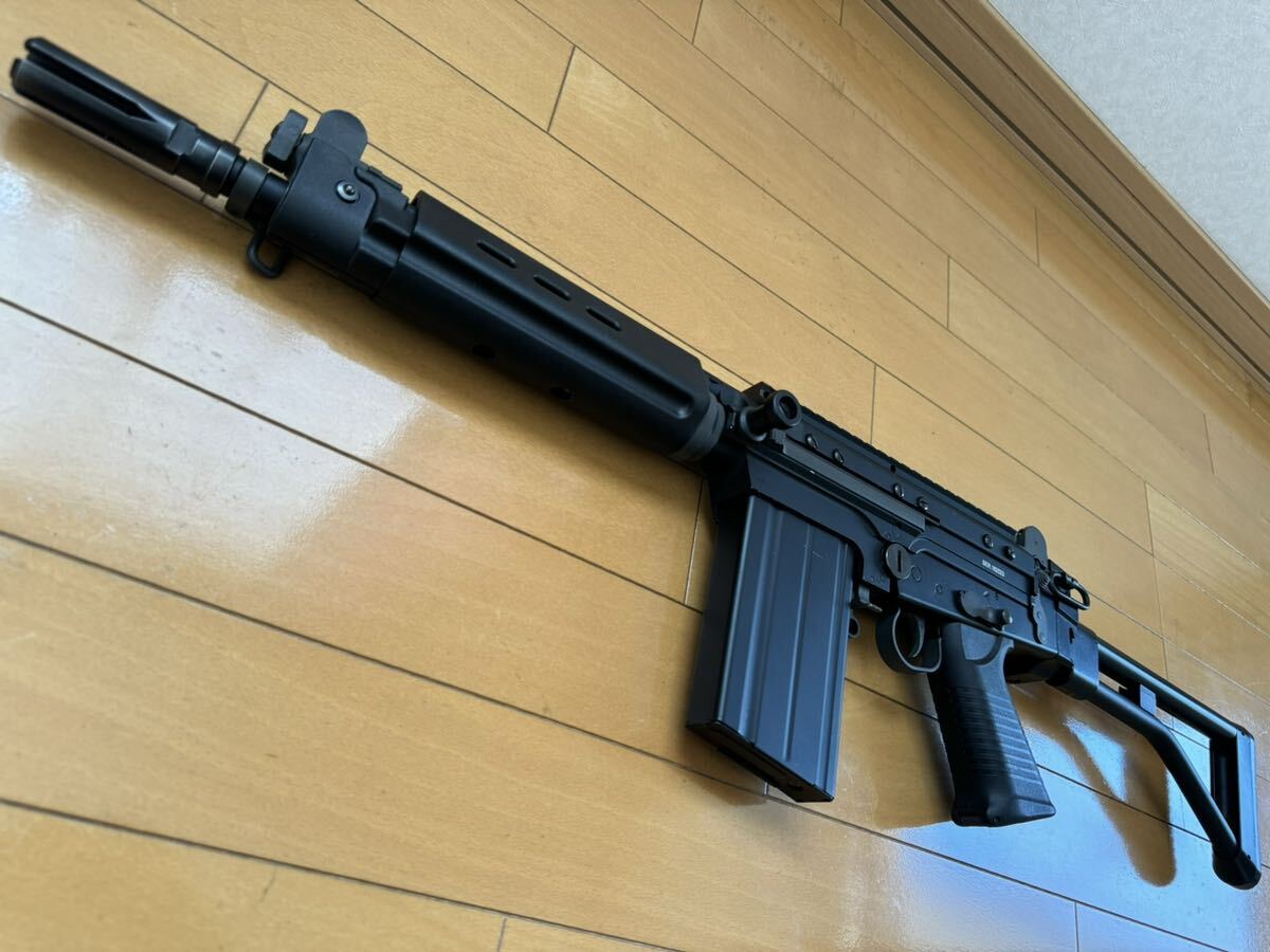  классика  ... пр-во   электрический  пистолет   　FN FAL PARA （SA58... запас  ）　２ штука  ... custom 　 сталь   вспышка ... установка  