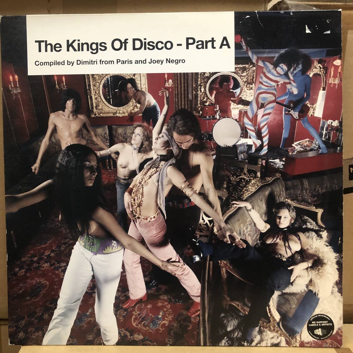 Dimitri From Paris & Joey Negro - The Kings Of Disco - Part A (2 records) (usedbox2)の画像1