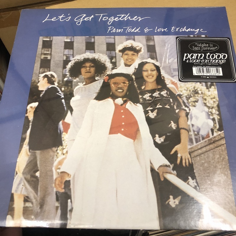 Pam Todd And Love Exchange - Let's Get Together LP　(A21)_画像1