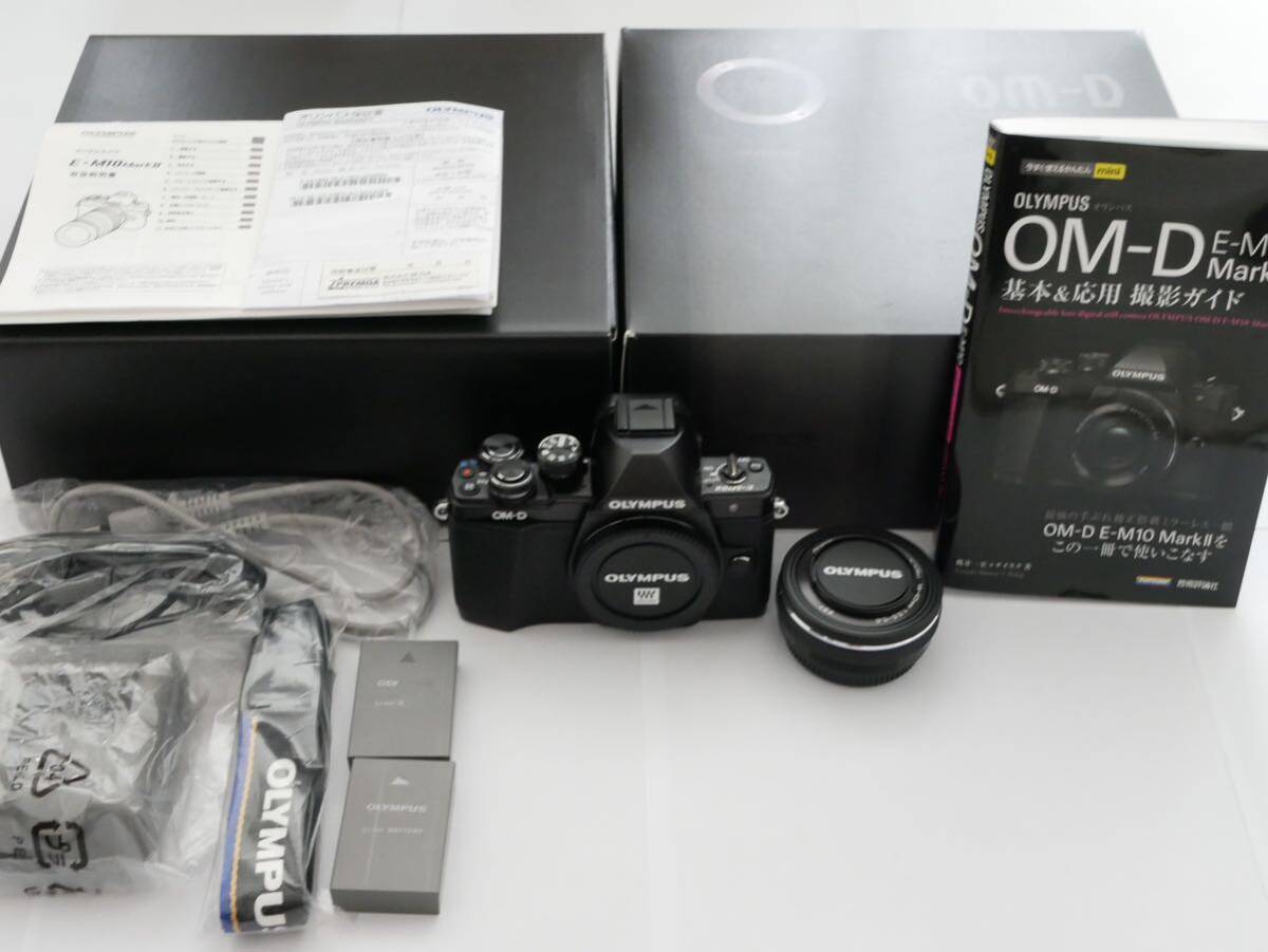 OLYMPUS OM-D E-M10 Mark II レンズセット　極美品！シャッター2351枚　送料無料！_画像1