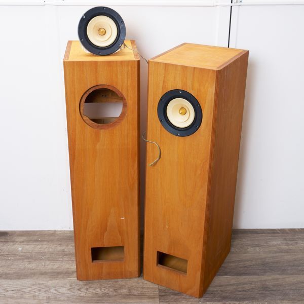 feastrex D-5nf Naturflux original work enclosure speaker pair approximately W255×D325×H890mm approximately 13.5kg direct pickup welcome H5417