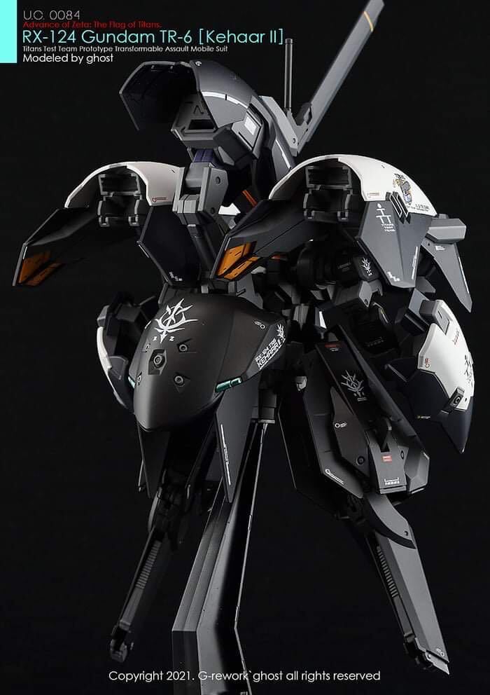 ＨＧ 1/144 ガンダムＴＲ-６ ［キハールII］専用水転写式デカール_画像4