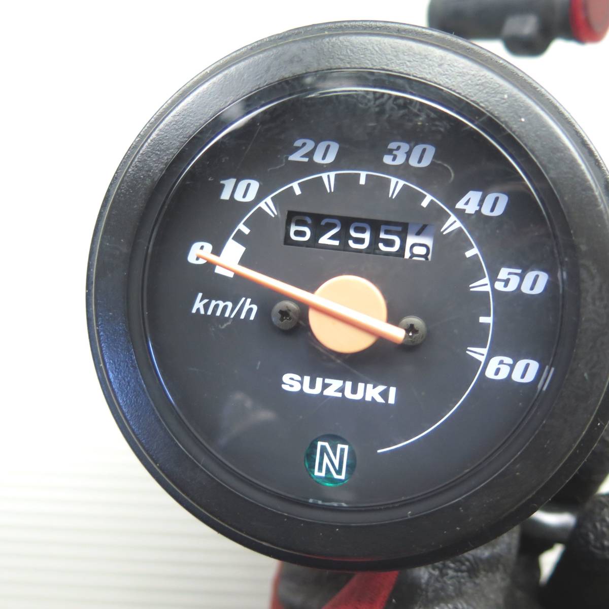 GS50 [NA41A] K6 純正 スピードメーター インジケーター 走行距離：6295km スズキ 中古 SUZUKI KR060116_画像10