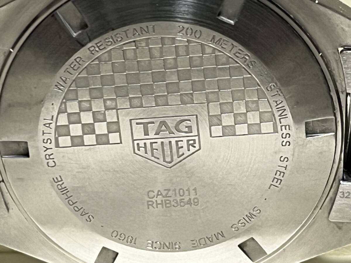  used men's TAG Heuer Formula 1 chronograph CAZ1011 RHB3549