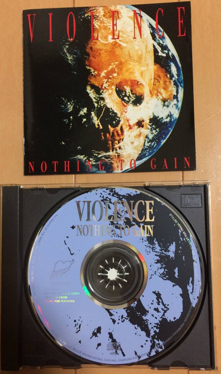 CD VIO-LENCE バイオレンス NOTHING TO GAIN （1993）の画像1