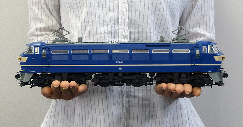 アオシマ 1/45 電気機関車 EF66 後期型【トレインミュージアムOJ、No.04】の画像9