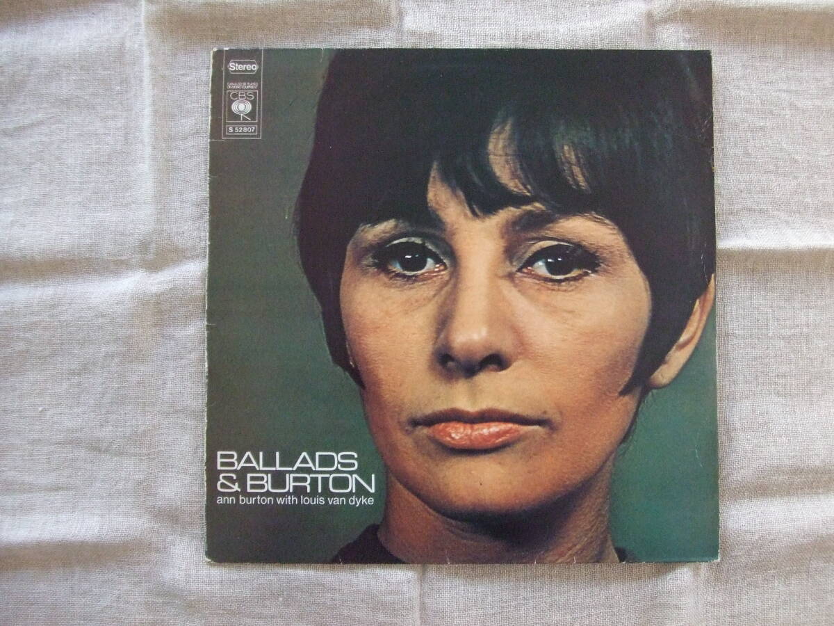 ■【LP】蘭盤 ANN BURTON / BALLADS & BURTONの画像1