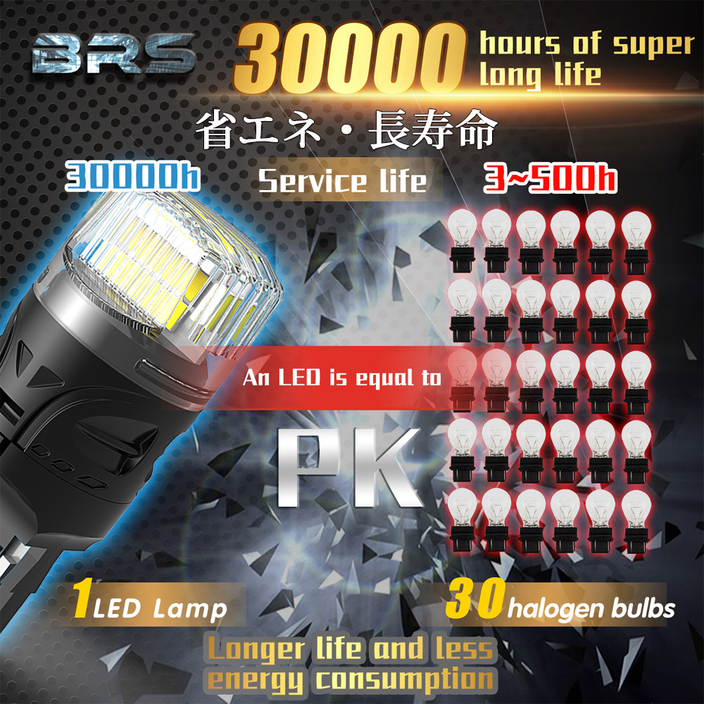 LEDバックランプ T10 T16 ポジションランプ ルームランプ 爆光 DC12V 無極性 Canbus 1000ルーメン 6000K 2本セット 送料無料_画像4