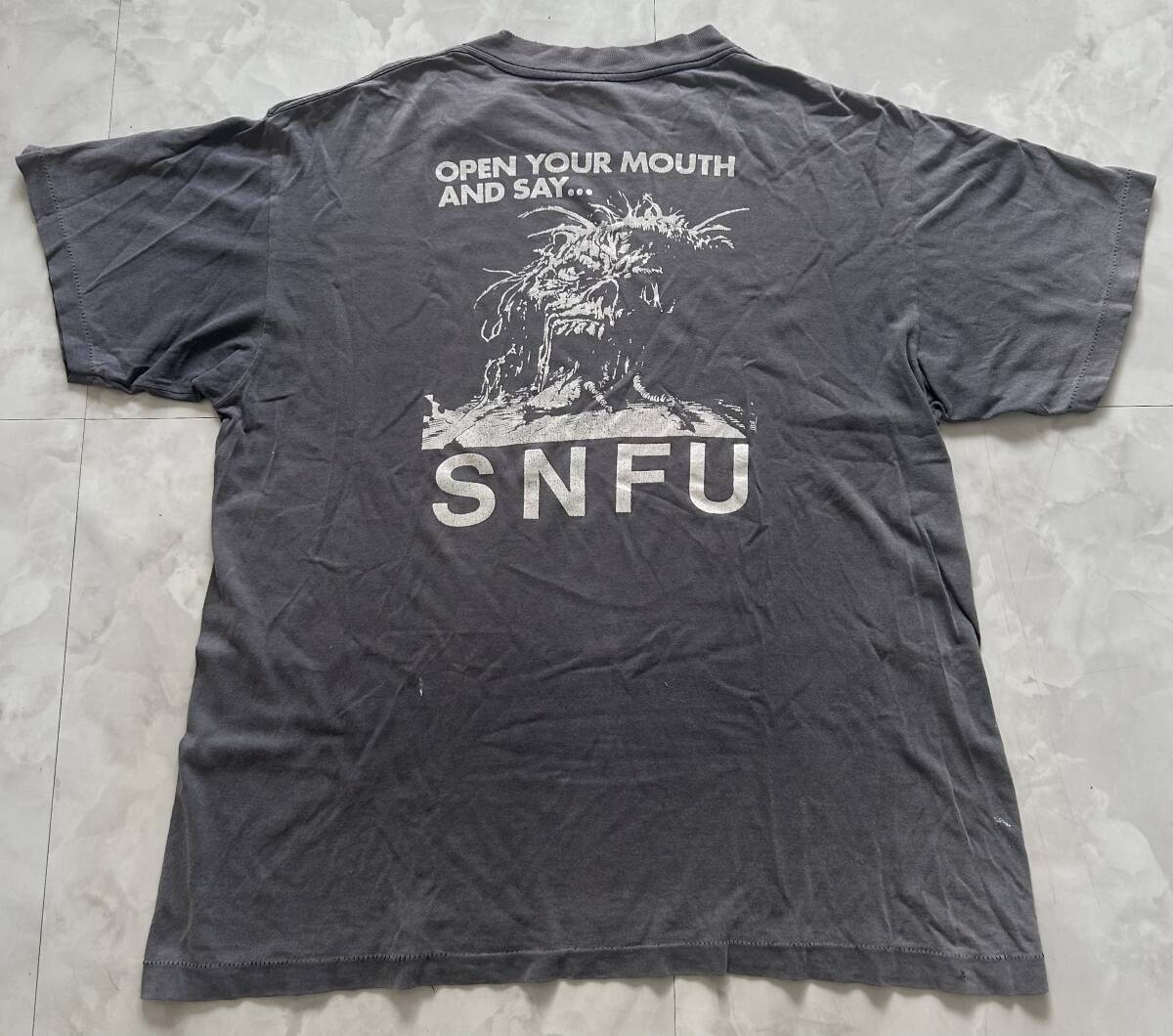 90's SNFU tシャツskull skates LAGWAGON NOFX face to face descendents bad religion dead kennedysの画像1