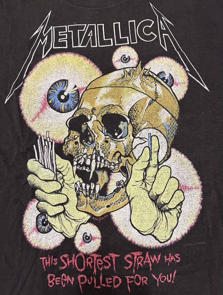 80'sメタリカtシャツmetallica pushead slayer megadeth anthrax exodus guns n' roses testament_画像2