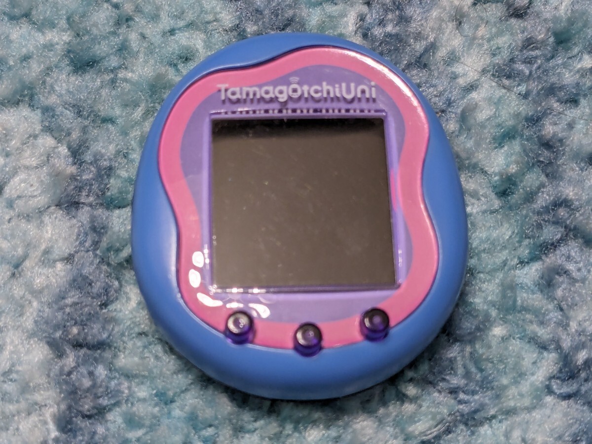 0604u1901　Tamagotchi Uni Blue バンダイ USB充電式 _画像2