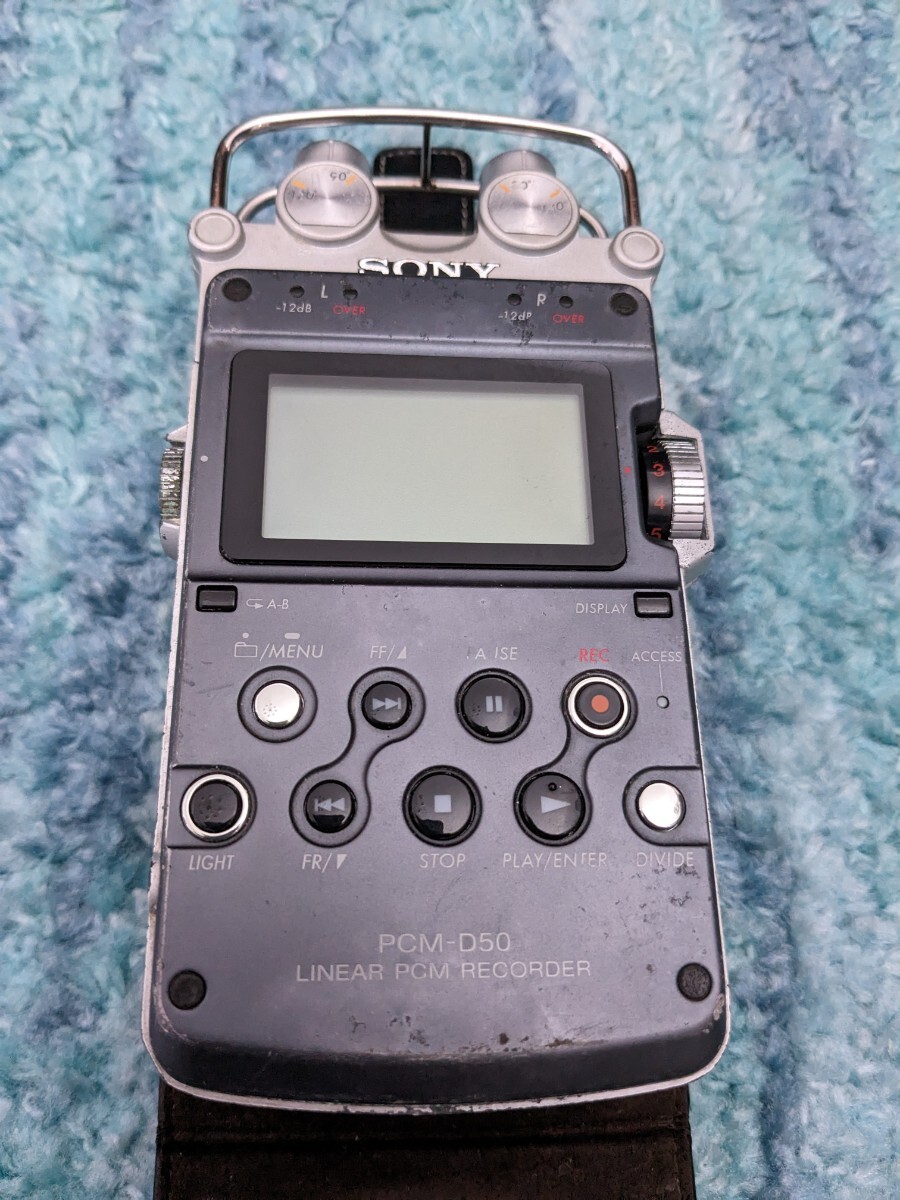 0604u0629　SONY リニアPCMレコーダー PCM-D50_画像1