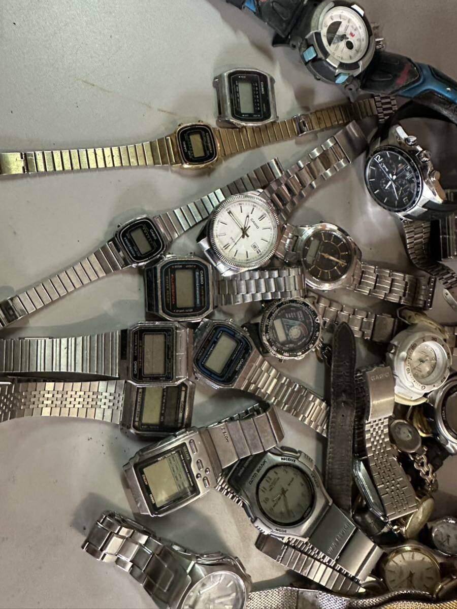 CASIO カシオ CITIZEN 腕時計 まとめて50本 ジャンク品の画像2