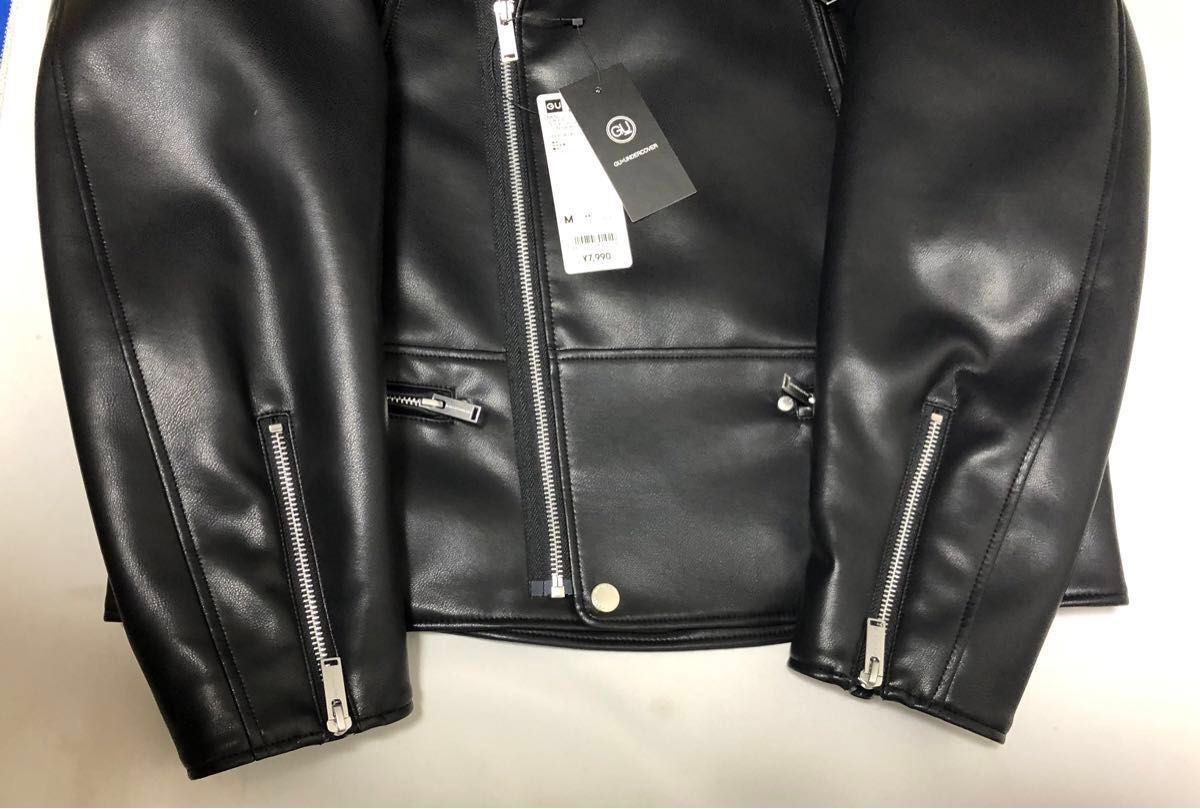 M 新品 GU×UNDERCOVER 2WAYライダースジャケット BLACK ジーユー M 新品 GU×UNDERCOVER 2WAYライダースジャケット BLACK ジーユー