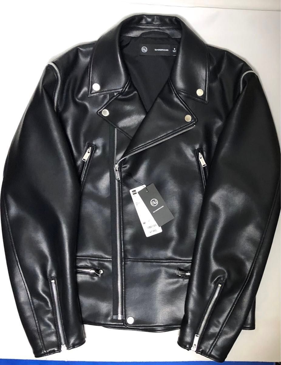 M 新品 GU×UNDERCOVER 2WAYライダースジャケット BLACK ジーユー M 新品 GU×UNDERCOVER 2WAYライダースジャケット BLACK ジーユー