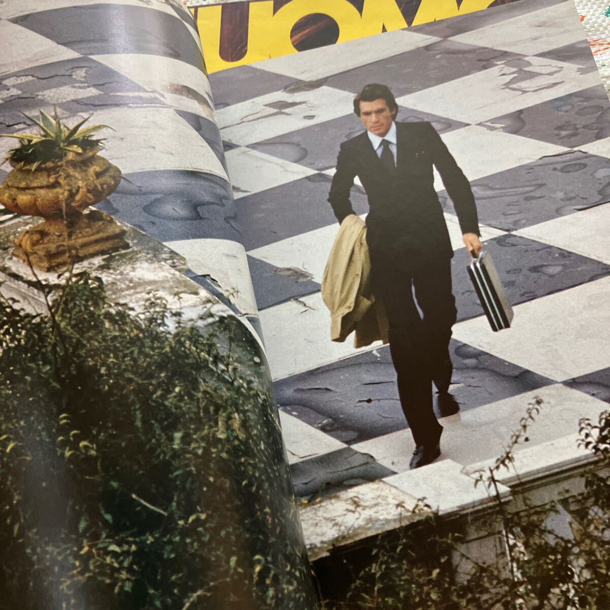 L'UOMO VOGUE 1976 1977 昭和 雑誌 ファッション ヴォーグ 当時物 希少 資料の画像10
