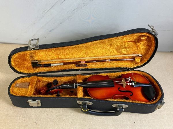 ◆GA135 木曽スズキ 子供用 バイオリン 1979 1/16 No.280 ハードケース付き ホビー カルチャー 楽器 器材 弦楽器◆Tの画像6