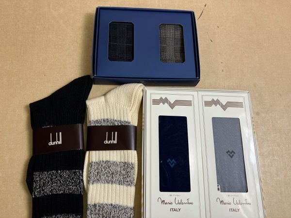 *GC86 * unused * gentleman socks 25~27cm 25 point and more summarize Dunhill, Celine, Christian Dior approximately 3.2kg*T