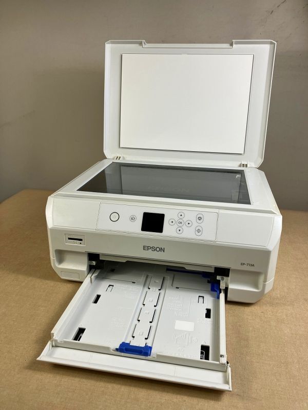 ◆GA110 プリンター EPSON EP-713A 21年製 サイズ(約) 幅39×奥行33高さ16cm　コンピューター　周辺機器◆T_画像2