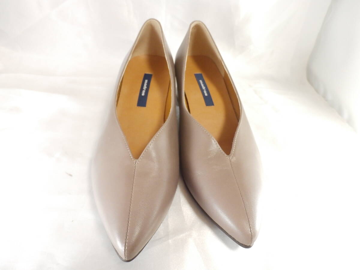 madras*ma gong s* original leather pumps * made in Japan *23* trying on only * search ....23