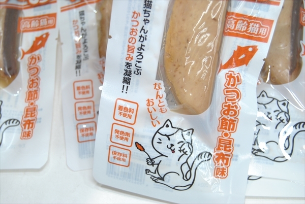  【DW-9240】 キャッットフード 猫用おやつ ペロッティ 味わいかつお 高齢猫用 24個 まとめ売り ④の画像3