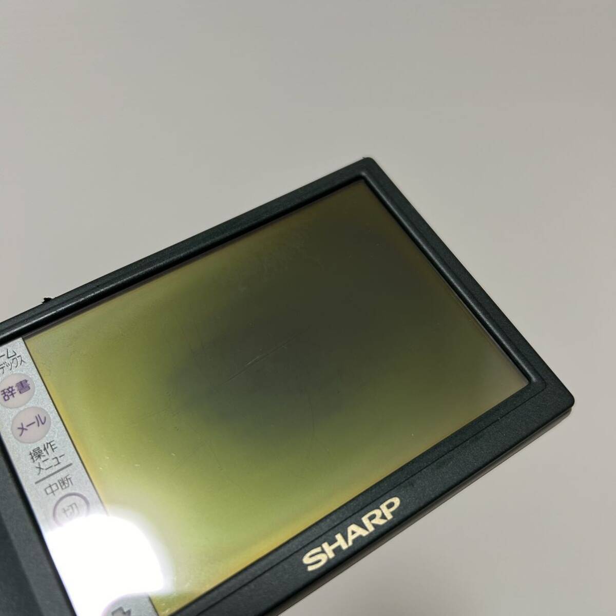 動作品【希少】SHARP シャープ パーソナルモバイルツール MI-J1 インターネット辞書ザウルス 手書き入力_画像5