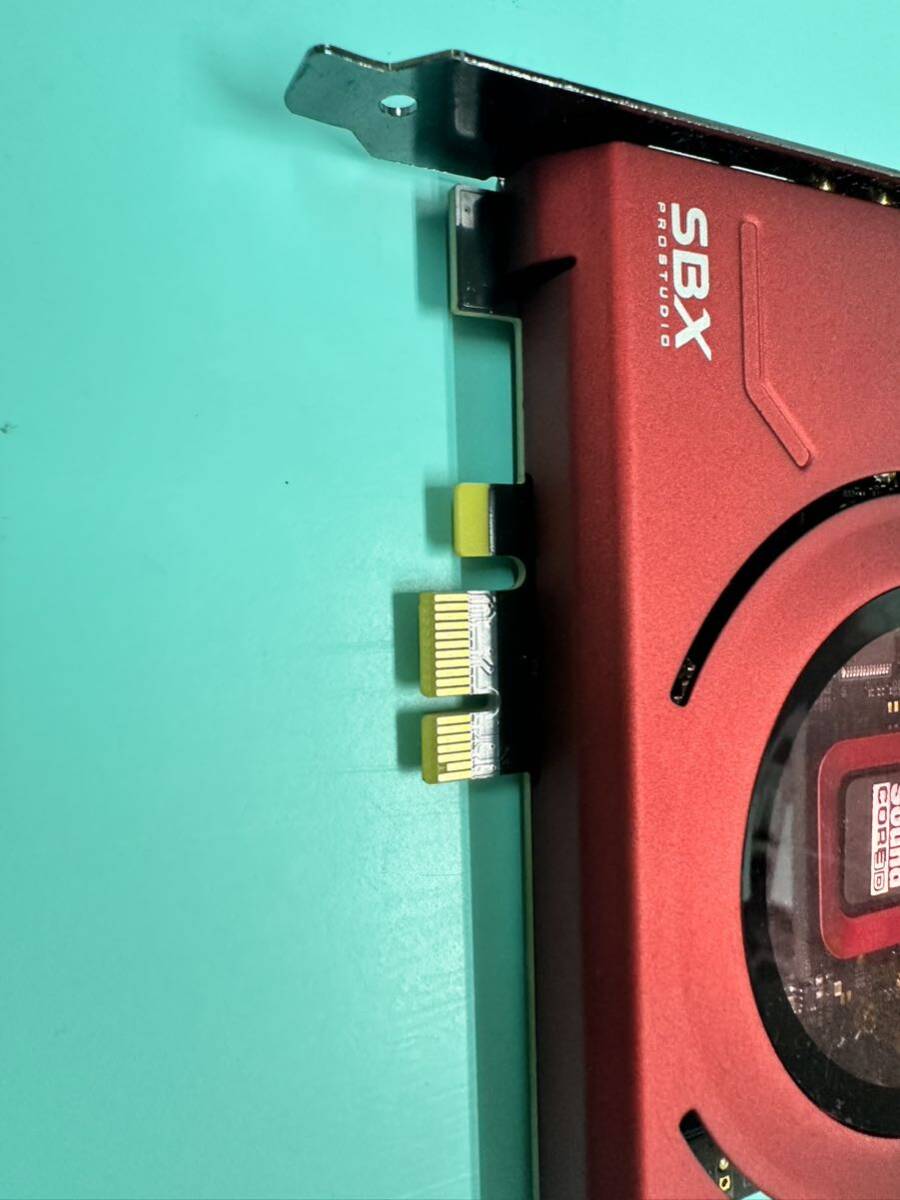 「送料無料」CREATIVE Sound Blaster Z (SB-Z / SB1500) SBX 動作確認済_画像4