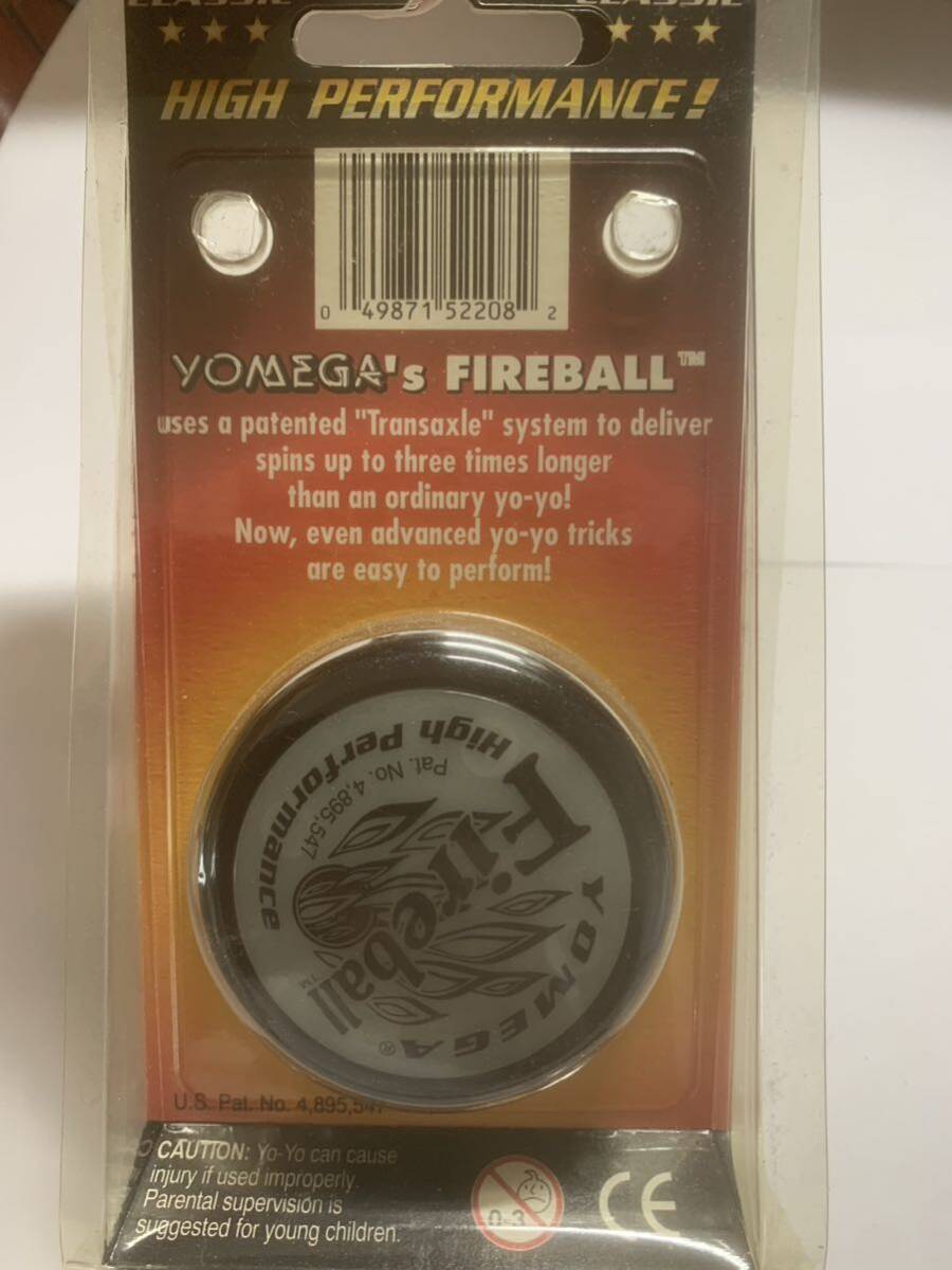  overseas edition rare yo mega fire - ball yo-yo-. light unused goods!