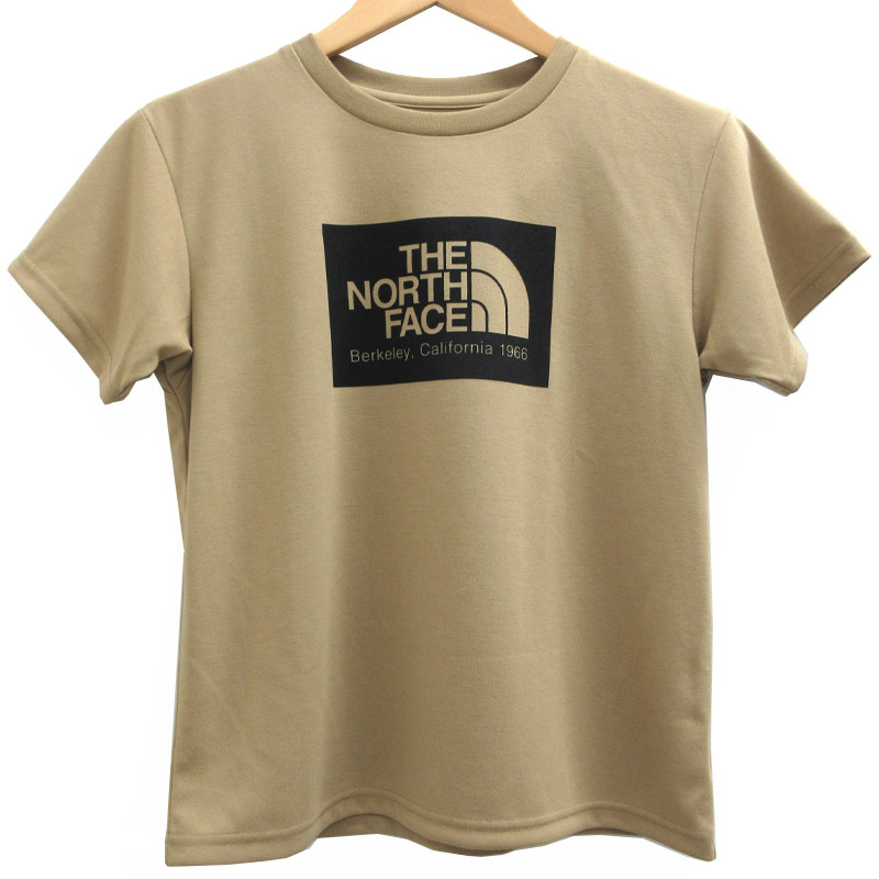 ザノースフェイス Tシャツ 半袖 クルーネック ブラウン ブラック サイズ 140 135-145cm キッズ 子供用 NTJ32441 未使用 THE NORTH FACE_画像1