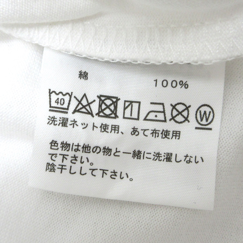 ザノースフェイス Tシャツ 半袖 クルーネック ホワイト ブラックロゴ サイズ 100 95-105cm キッズ 子供用 NTJ32333 未使用 THE NORTH FACE_画像6