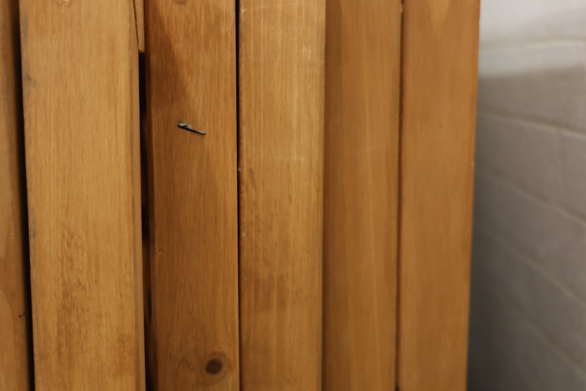 040807k4 未設置品 木製ラティスフェンス 6枚セット 柱おまけ付き 直接引き取り限定 名古屋市守山区 配送不可の画像6
