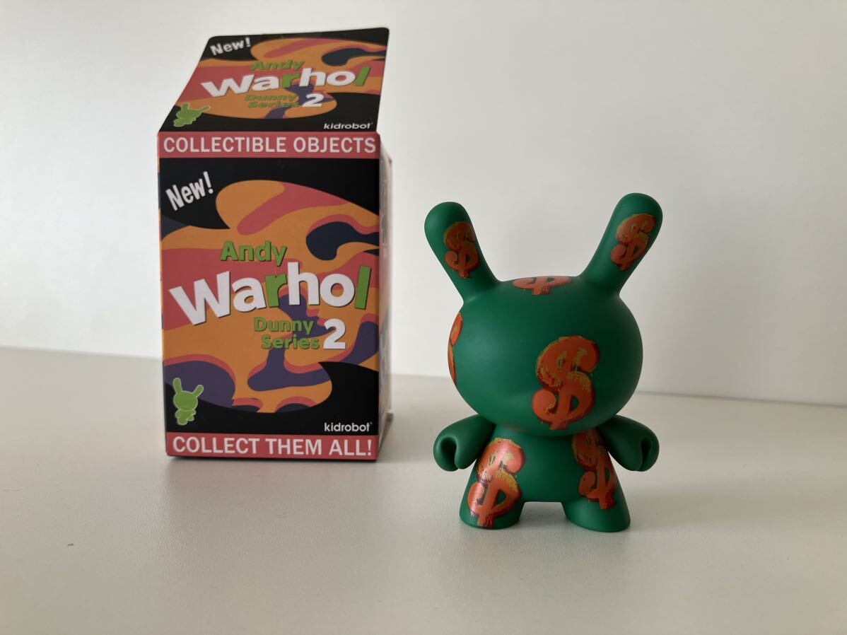 kidrobot(キッドロボット)Andy Warhol (アンディ ウォーホル)Dunny Series２/COLLECTIBLE OBJECTS/フィギュア/＄_画像1