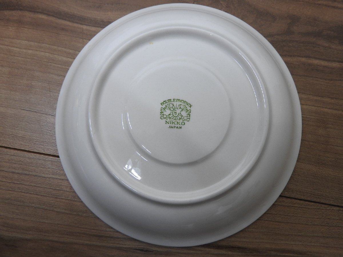 ★☆【送料無料】DOUBLE PHOENIX NIKKO IRONSTONEニッコーダブルフェニックス　カップ＆ソーサー　6客　茶器☆★_画像5