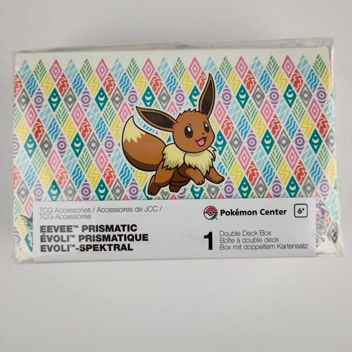 ポケモンカード SS ダブルデッキケース イーブイ プリズマティック (英版) 0820650093661 新品未開封 (未確認)