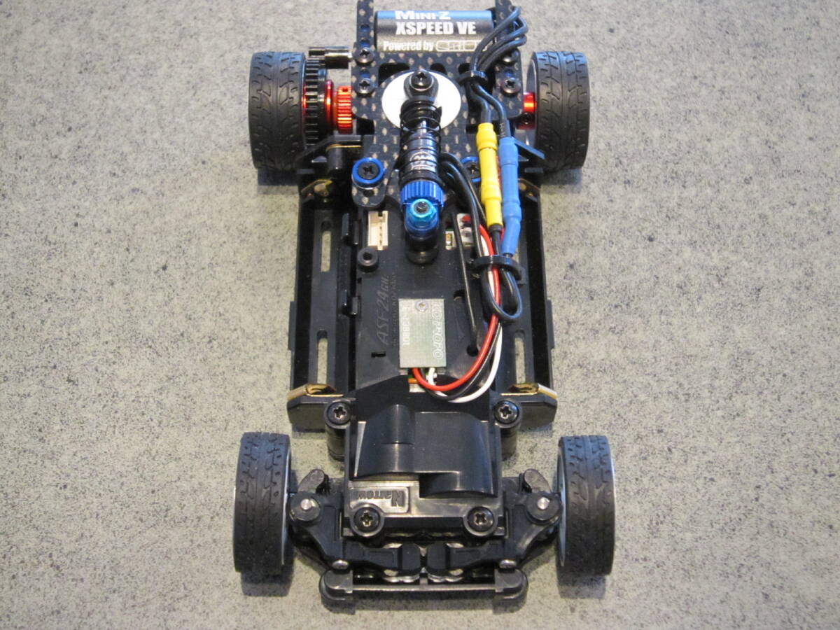 未走行 京商ミニッツ ＡＳＦ 2.4Ｇ ＯＰ多数 kyosho MINI-Z(ブラシレス、Ｍマウント、Bデフ、ジャイロ等）貴重86ｍｍ ＲＣラジコン ＲＷＤの画像2