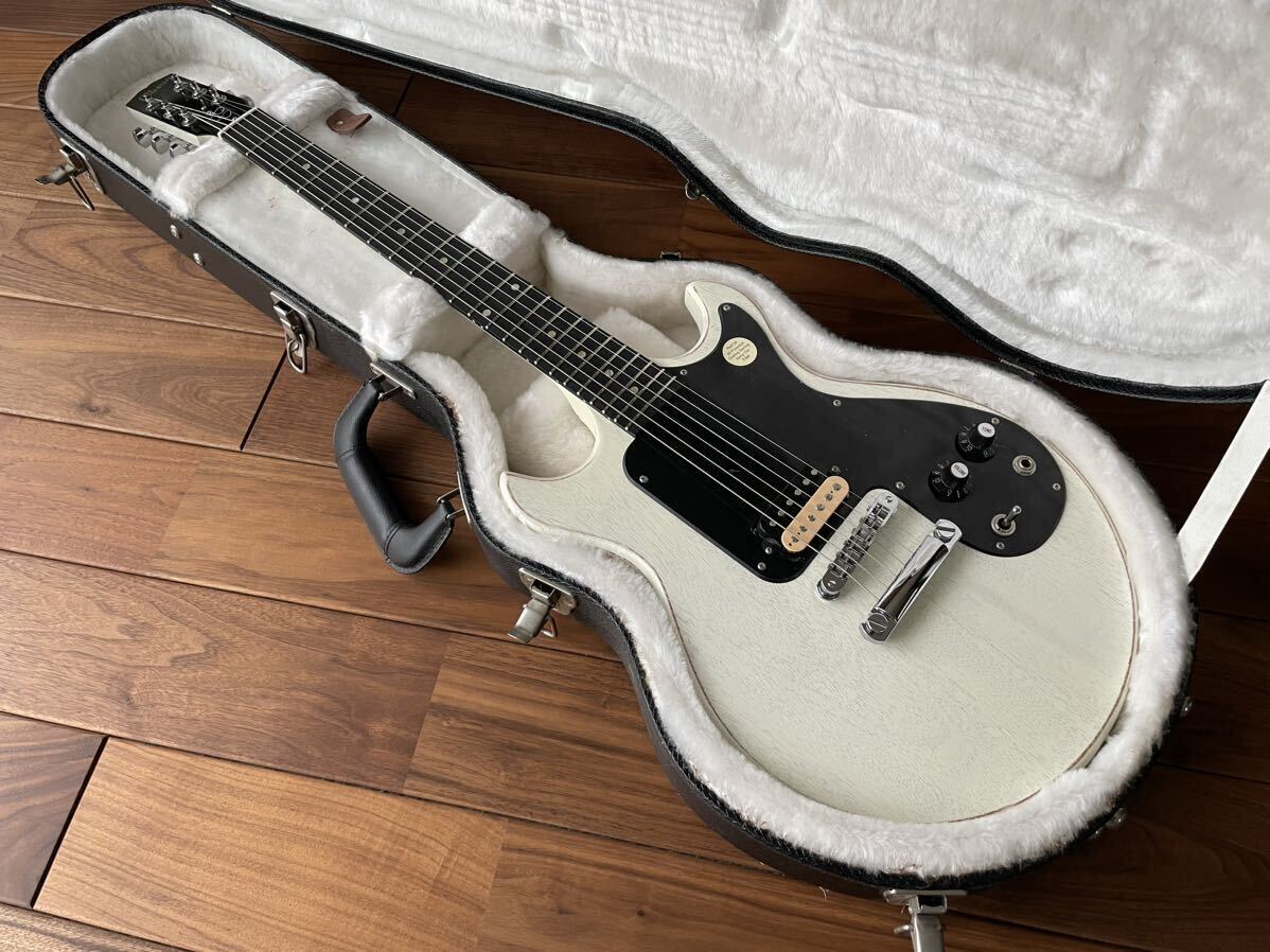 美品！Gibson Melody Maker Joan Jet Worn White ジョーン ジェット モデル　軽量_画像1