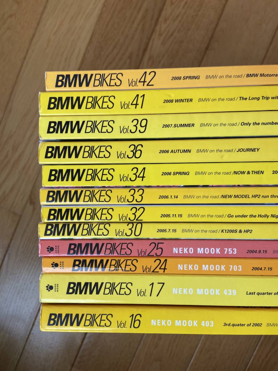 【12冊】BMW BIKES VOL.16、17、24、25、30、32、33、34、36、39、41、42 / F650GS F800GS R1200GS&Adv. G450X R1200R F800S G650Xの画像2