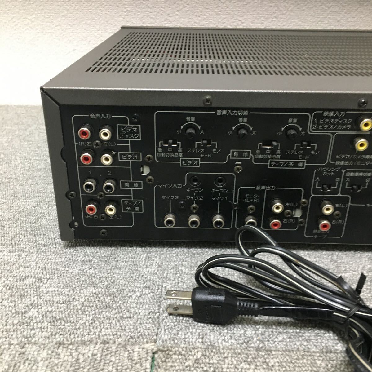 音出し演奏確認済み　パイオニア カラオケアンプ SA-V20Ⅱ PIONEER_画像7