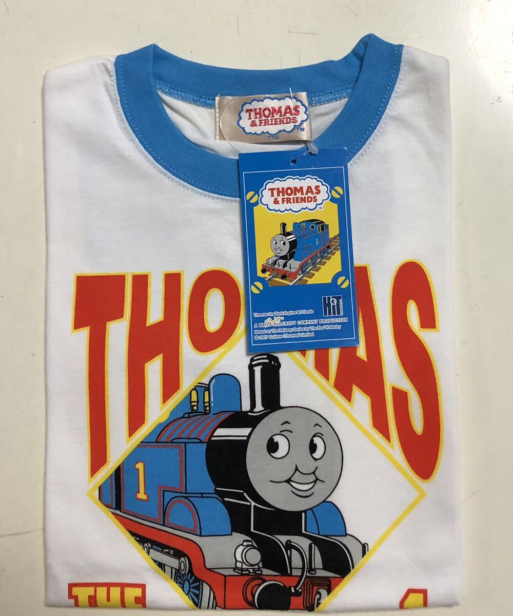 送料無料　ニシオ 110 トーマス 男の子 半袖Tシャツ 綿100 子供 キッズ　新品_画像1