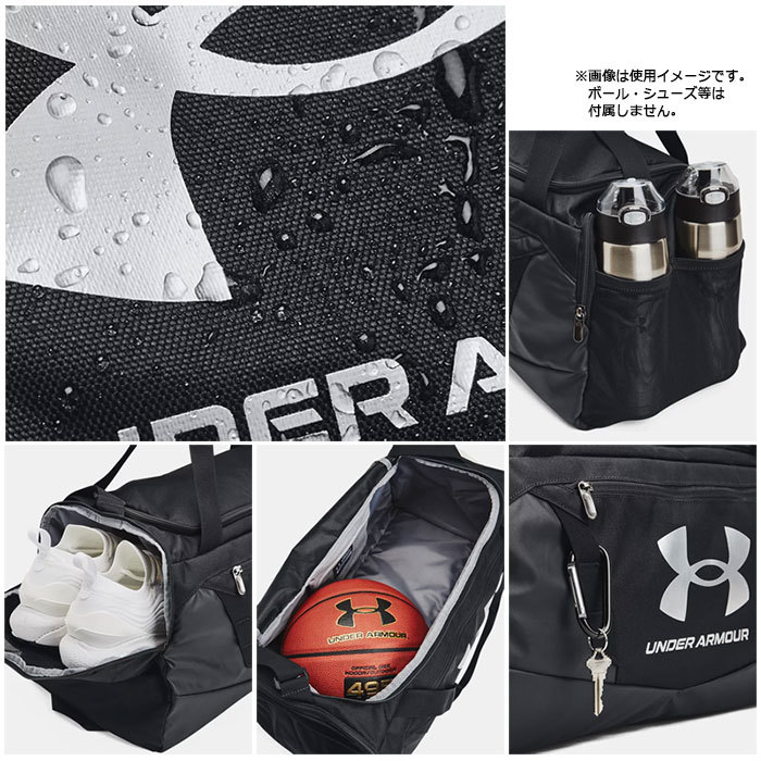 新品 アンダーアーマー ボストンバック 黒 ブラック 40L Sトレーニング ダッフルバック 1369222 UNDER ARMOUR 即決の画像3