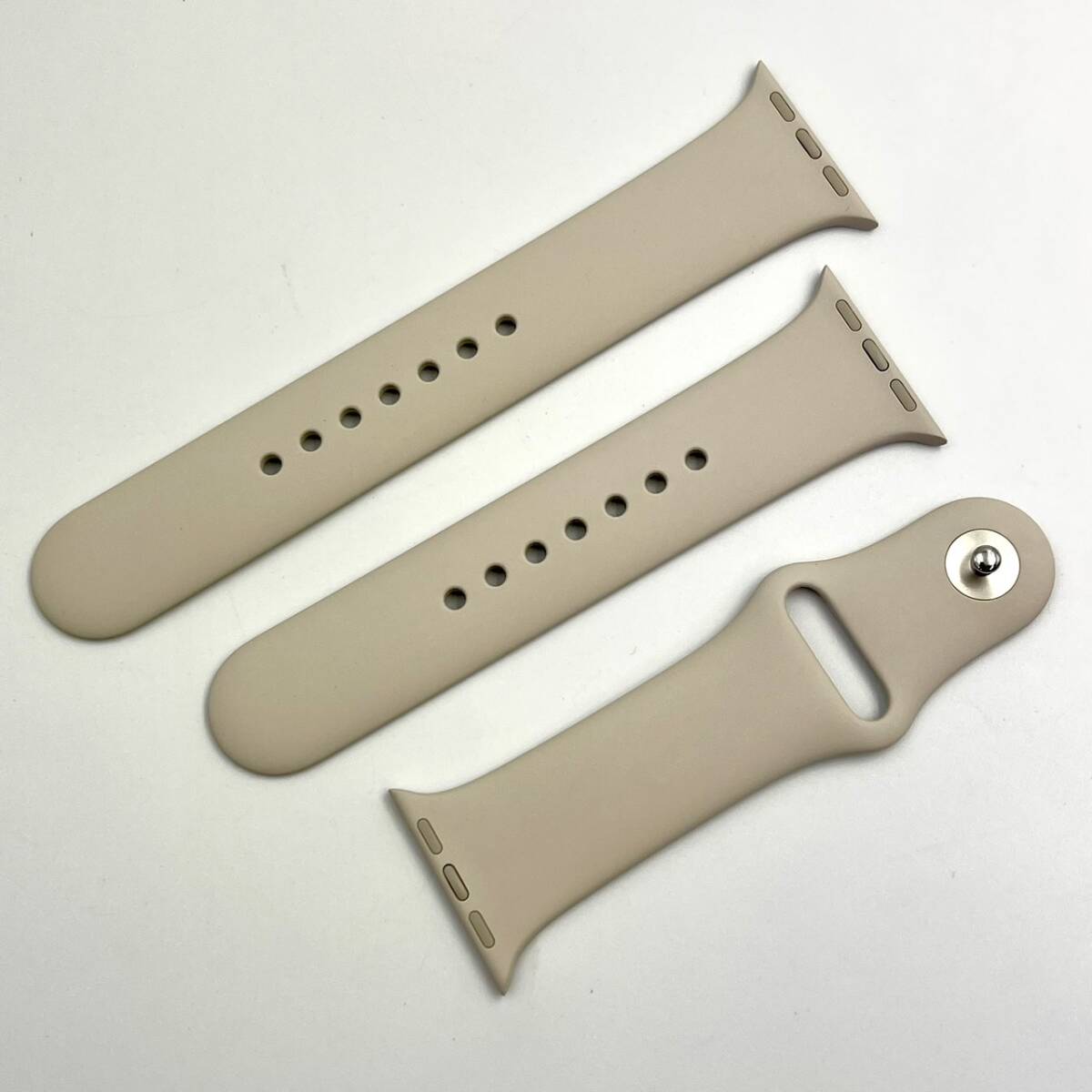 【中古美品】Apple Watch Series 8 41mm GPSモデル MNP63J/A スターライトアルミニウムケース / スターライトスポーツバンドの画像8