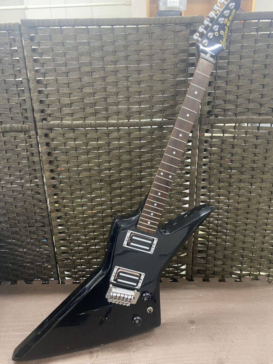 Z1211 AriaProⅡ ZZ DELUXE エレキギター アリアプロ 22F ジャンク品 ギター guitar 発送 ヤマト160サイズ 札幌発の画像1