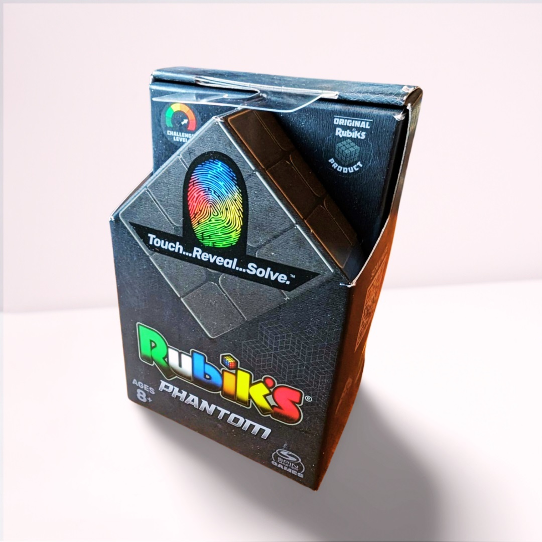 ルービックキューブ ファントム Rubik's Phantom 3x3 Cube Advanced Technology 体温で色が変わる不思議な3Dパズル_画像1