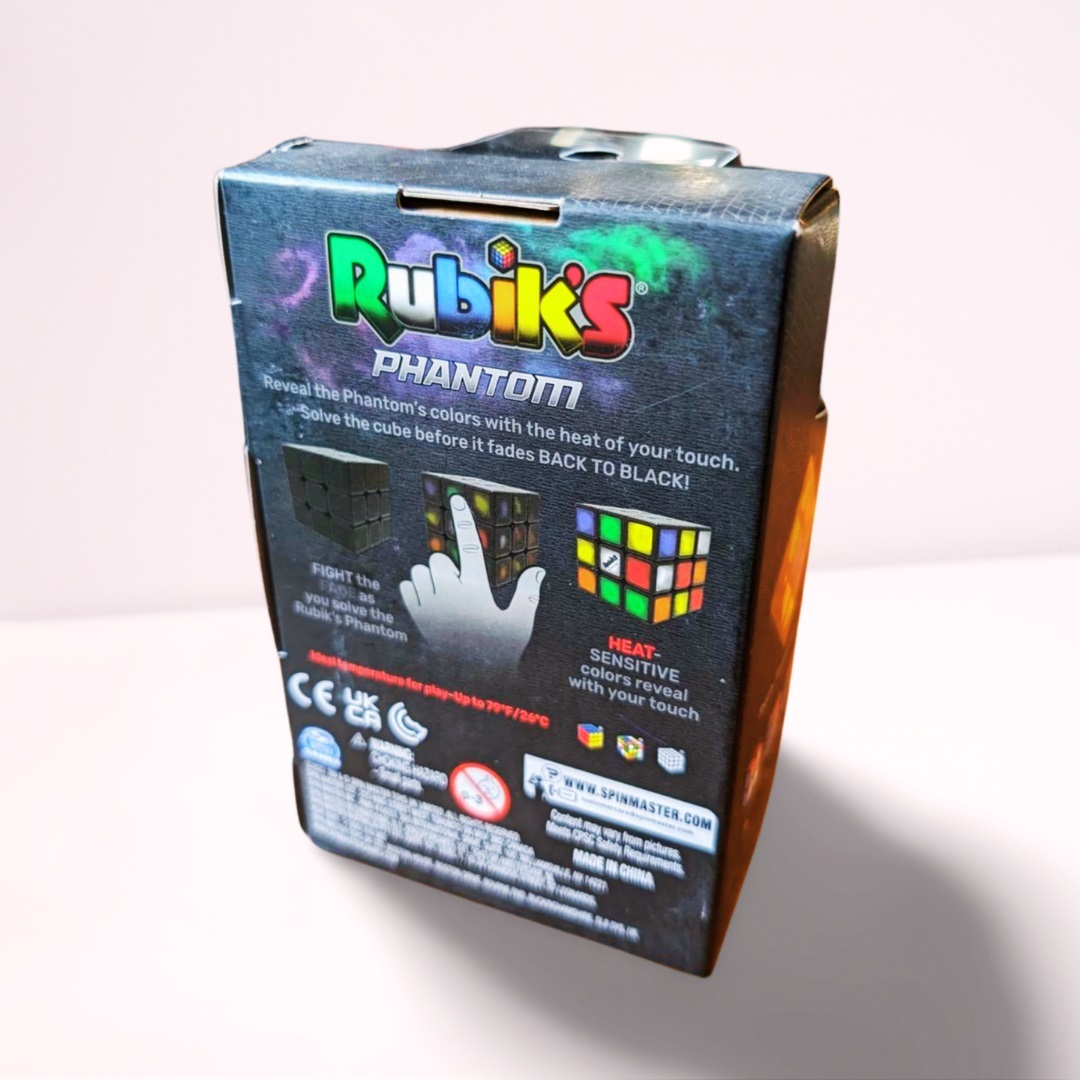 ルービックキューブ ファントム Rubik's Phantom 3x3 Cube Advanced Technology 体温で色が変わる不思議な3Dパズル_画像2