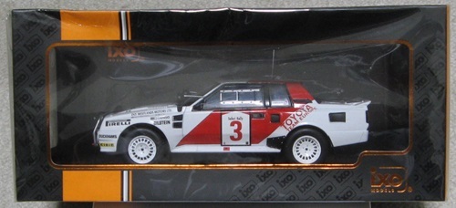 ixo 1/24 トヨタ・セリカ ツインカムターボ #3 B．ワルデガルド 1985ラリー サファリ マルボロ・デカール付きの画像3