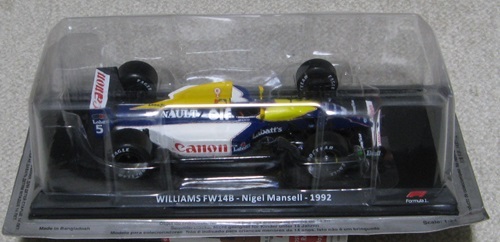 PremiumCollectibles 1/24 ウィリアムズ・FW14B #5 N．マンセル 1992 チャンピオンの画像3